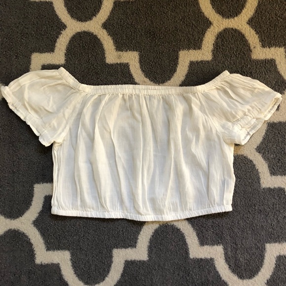 Aerie off the shoulder crop top - Picture 1 of 2